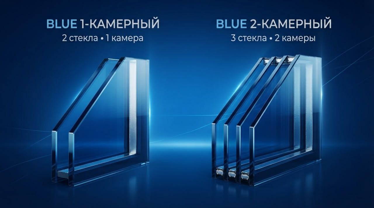 BLUE стеклопакет
