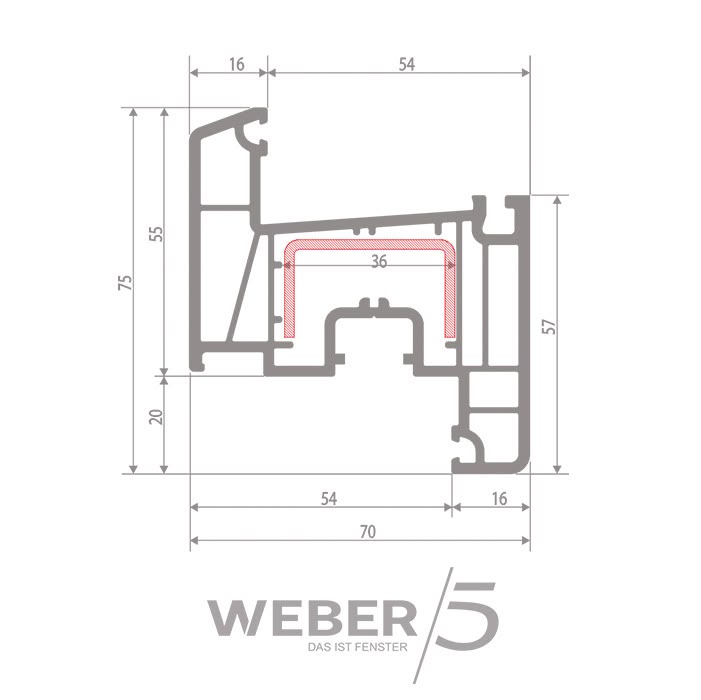 Профиль Weber 70